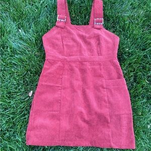 As U Wish Corduroy mini Dress